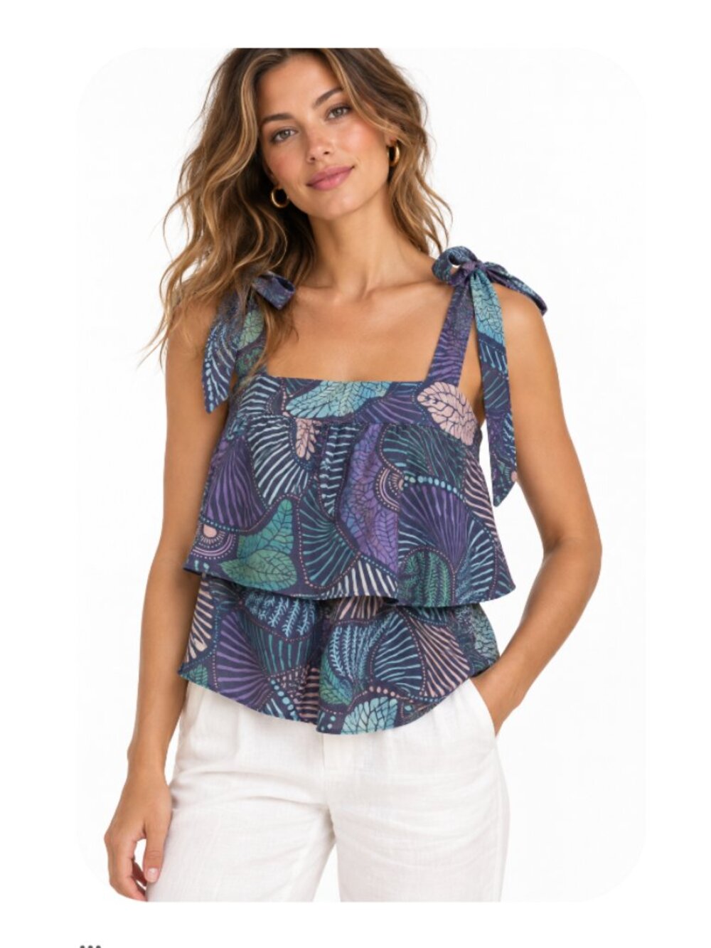 [Warm Brand ] Woodstock Tank Top Colors Size 1 = Small)